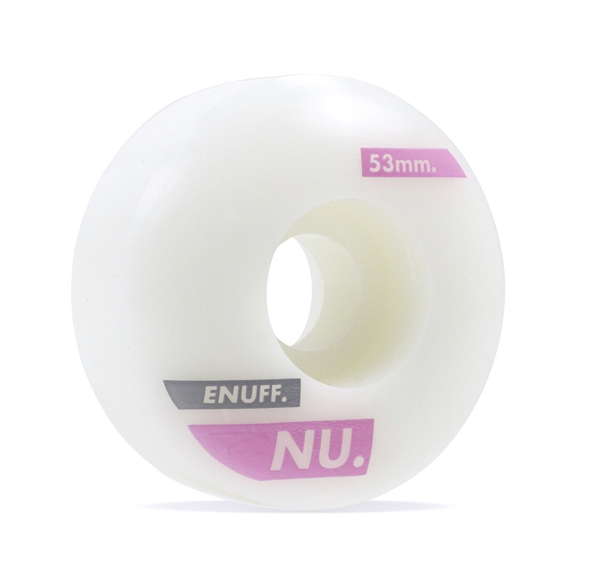 Enuff - NU. Wheels 52,53 mm - 99a - White/Pink - kolečka (sada 4ks)